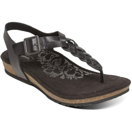 Aetrex Harper Adjustable Slingback Thong Walmart