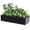 With Bottom 130*46*30cm, variant on Accreate Large Metal Planter Box for Outdoor Plants,Heavy Duty Steel Rectangular Planter with Snap-on Assembly for Garden Patio Yard