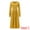 Dark Yellow, variant on DARING DIVA Long Sleeve Sweater Ribbed Knit Midi A-Line Dress S Dark Yellow
