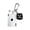 Black, variant on Versatile Keychain with Poker and Game Pendant for Fashionable Carry Items