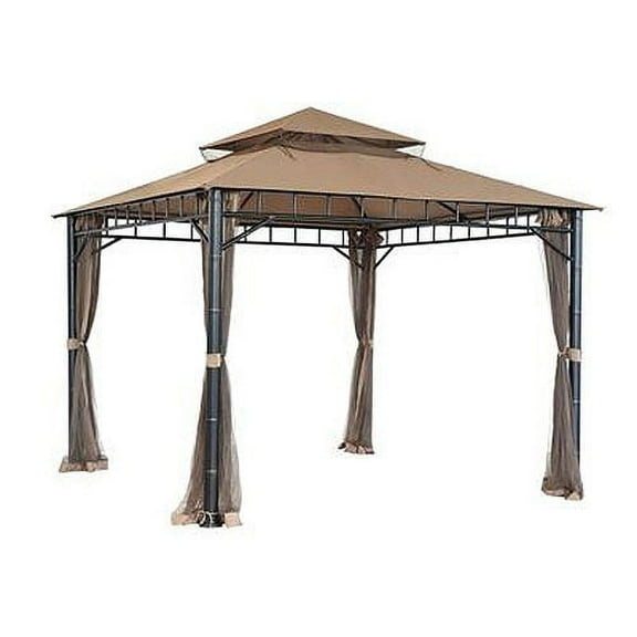 Garden Winds Replacement Canopy Top for Tiki Gazebo - Riplock 350