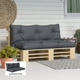 thumbnail image 2 of Outsunny Coussins de Siège d'Extérieur 2 Places, Coussins pour Meubles d'Extérieur, 2 of 10