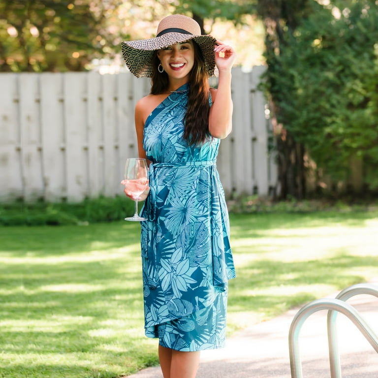 Teal wrap maxi clearance skirt