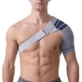 thumbnail image 4 of Support Brace For Torn Rotator Cuff Adjustable Shoulder Support Pad Belt Band Strap Wrap Compression Sleeves Back Brace Guard, 4 of 10