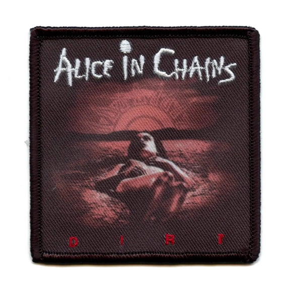Alice In Chains Patch Alternative Rock Band Embroidered Iron on