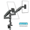 thumbnail image 2 of H180 Desktop Spring Monitor Arm 17-30inch Dual Monitor Holder Mount Arm Full Motion Display Stand Loading 2-9 Kgs, 2 of 6