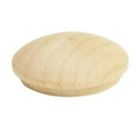 

2pk Waddell 8400.75 DP-10 Screwhole Button Round Birch