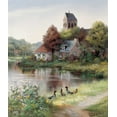 thumbnail image 2 of Withaar, Reint 15x17 Gold Ornate Wood Framed with Double Matting Museum Art Print Titled - Lovely day, 2 of 4