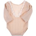 thumbnail image 4 of KAKOWELY Conjunto de bebé niña, mono de manga larga, mono de fotografía para recién nacidos, ropa para niña pequeña, 4 of 5