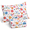 Colorful Flower-Twin, variant on Jurassic Big Dinosaur Cute Teenton 4 Full Bed Sheet Set Flat & Fittedowcase Bedding