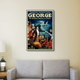 thumbnail image 4 of 24" x 36" George the Supreme Master Vintage Magic Poster Wall Art, 4 of 4