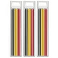thumbnail image 1 of Crayon de Charpentier Solide avec Taille-Crayon Ensemble Comprend des Crayons Mécaniques Crayon de Menuiserie Recharge de Marqueur de Construction Long Nez V, 1 of 6