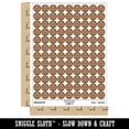 thumbnail image 2 of Smile Poop Face Emoticon 200+ Round Stickers - Brown - Matte Finish - 0.50" Size, 2 of 3