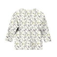 thumbnail image 5 of Spazoro Toddler Girls 3/4 Sleeve Shirts, Floral Print Round Neck Spring and Fall Casual Fashionable Tops for Girls Multicolor Size 11-12T, 5 of 5