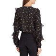 thumbnail image 2 of Ralph Lauren Womens Floral Ruffled Blouse, Multicoloured, Large, 2 of 3