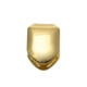 thumbnail image 5 of 2 uds 18k chapado en oro parrillas dientes cristal boca parrillas inferior Bling Hip Hop Hugo Tapa de dientes chapada en oro de 18 quilates, 5 of 9