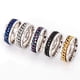 thumbnail image 2 of Anillos de Cadena Giratorios Antiestrés Geniales para Hombres, Anillo Relajante Antiansiedad de Acero Inoxidable, Fidget Spinner e-62.5 mm, 2 of 6