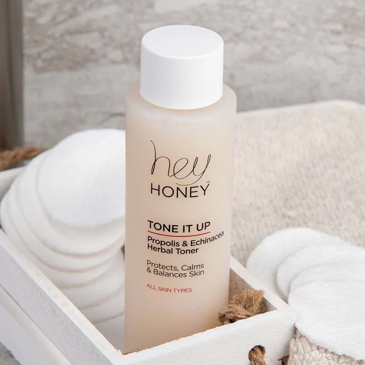 Hey Honey TONE IT UP - Propolis & Echinacea Herbal Toner, 150 ml | 5 oz