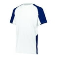 thumbnail image 2 of Augusta 2XL Cutter Jersey White/Navy 1517, 2 of 3
