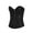 Black, variant on Fiaer Womens Waist Cincher Bustier Boned Corset Plus Size Vintage Jacquard Shapewear Lace up Tops Black XS