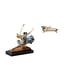 thumbnail image 1 of Figura decorativa de bailarina de ballet, estatua de bailarina, regalo para escritorio, figurita para chimenea, restaurante, decoración de sofá en min, 1 of 8