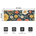 thumbnail image 5 of Pioneer Flower Floral Print Pattern Door Rugs,Washable Non Slip Door Mats Indoor,Decorative Door Mats,Entry Mat Indoor for Entrance,Bedroom,Kitchen,Bathroom,16"x47", 5 of 6