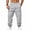 08-Gray, variant on Dnhxils Mens Sweatpants Cargo Joggers with Pockets Elastic Drawstring Waist Casual Baggy Athletic Track Pants