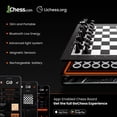 thumbnail image 4 of GoChess: Mini - Electronic Chess Game Set, Light Up Moves, App Enabled Board, 32 Skill-Difficulty Levels, Play vs Smart Board, Online & Face-To Face, 4 of 11