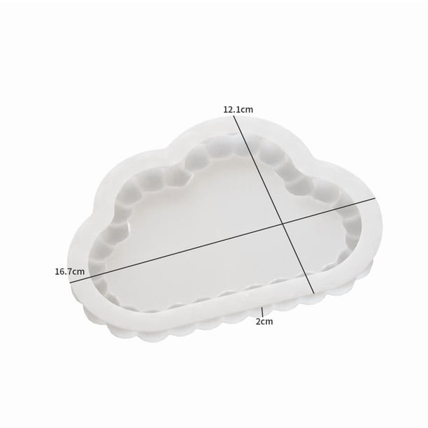 Molde geométrico de silicona for hacer posavasos - Molde creativo for posavasos de almacenamiento de pegamento