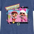 thumbnail image 3 of Lol Surprise! - Individually Us - Toddler & Youth Girls Short Sleeve Graphic T-Shirt, 3 of 5