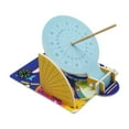 thumbnail image 2 of Rompecabezas 3D DIY CUTICAT kit de reloj de sol juguete físico, 2 of 8