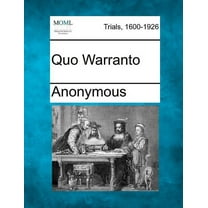 Quo Warranto (Paperback)