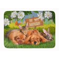 thumbnail image 1 of Carolines Treasures PTW2048RUG Golden Retriever & Sharpei Machine Washable Memory Foam Mat, 1 of 4