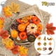 thumbnail image 4 of Calabazas artificiales a granel, piñas, bellotas, ideales para Acción de Gracias, Halloween y otras festividades. 70 piezas, 4 of 9