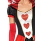 Leg Avenue Deluxe Reine des Coeurs Robe de Bal Costume Femmes Alice S-M-L-XL – image 4 sur 6
