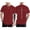 Brick Red, variant on Christian Shirts for Men Summer Short Sleeve Lightweight Casual Crewneck Bible Verse Graphic Tee Shirt