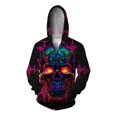 thumbnail image 4 of Sudadera con capucha informal y versátil con cremallera Sudadera con estampado personalizado Sudadera con capucha con cremallera Camisa cómoda de movimiento para hombre, 4 of 5