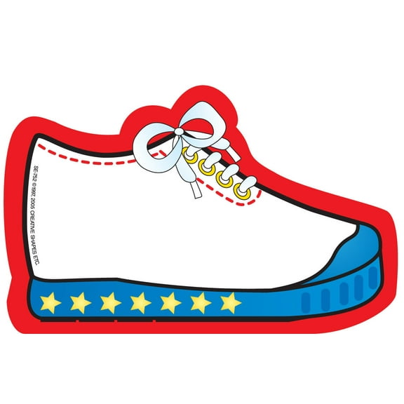 SHAPES ETC. Mini Notepad - Sneaker