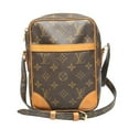thumbnail image 1 of Pre-Owned Louis Vuitton LOUIS VUITTON Shoulder Bag Monogram Danube Canvas M45266 Brown (Fair), 1 of 15