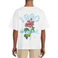 thumbnail image 3 of No Boundaries Men's and Big Men's Oversized T-Shirts, 2-Pack, Sizes XS-5XL, 3 of 5