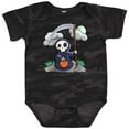 thumbnail image 3 of Inktastic Halloween Trick or Treating Cute Grim Reaper Boys or Girls Baby Bodysuit, 3 of 5