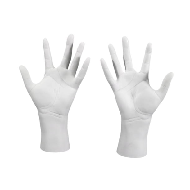Manos de maniquí de moda, juguete de broma práctico, hecho a mano, manos humanas falsas suaves para blanco