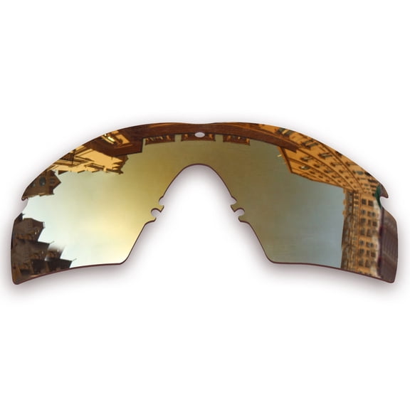 Vonxyz Bronze MirrorCoat Polarized Lenses Replacement for Oakley Si M Frame 2.0 Sunglass