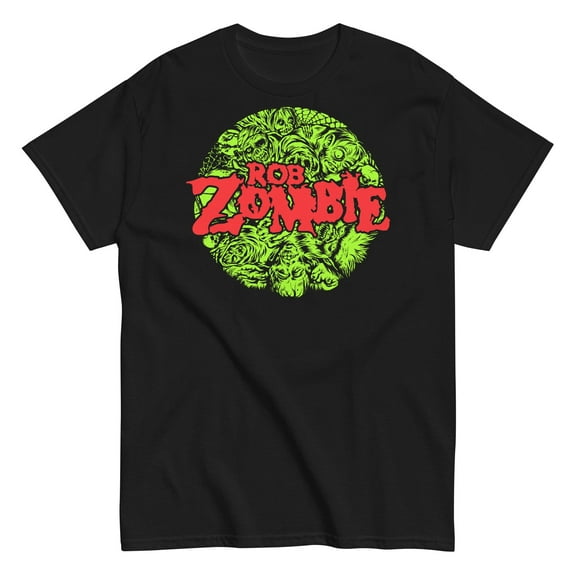 Rob Zombie - Slime Logo Unisex T-Shirt - Black - Small