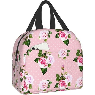 Elegant Rose Lunch Tote Bag Lunch Bag for Women and Men Lunch Box Insulated  Lunch Container(226rh3b)