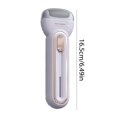 thumbnail image 3 of Electronic Foot File 2 Speed 3 Grinding Heads Feet Callus Remover (Beige), 3 of 6
