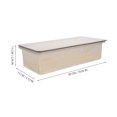 thumbnail image 3 of EeaseMX Caja de almacenamiento para palillos de cocina, transparente, a prueba de polvo, organizador de vajilla, bandeja para cubiertos y recipiente para utensilios (negro), 3 of 8