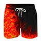 thumbnail image 4 of Puntoco Shorts De Playa Para Hombre Con Bolsillos Con Cordón, Pantalones Cortos Estampados De Secado Rápido, Verde Xxxxl, 4 of 5