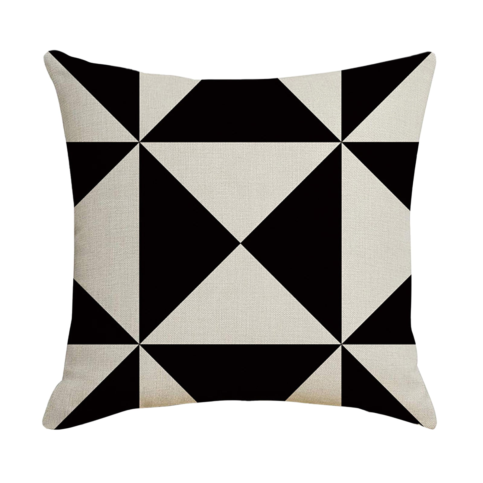 Pillow Covers for Sofa Couch chair cushions Black White Waterproof