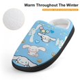 thumbnail image 4 of Cinnamoroll Kids Cotton Slippers Slip-on Indoor Memory Foam House Shoes Fluffy Slippers Furry Cozy Comfy Slippers Boys Girls, 4 of 8